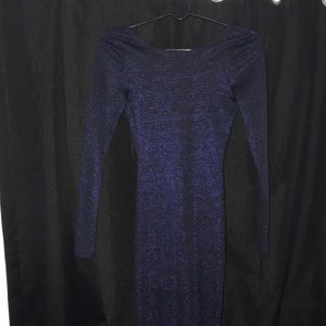 Long sleeve mini dress